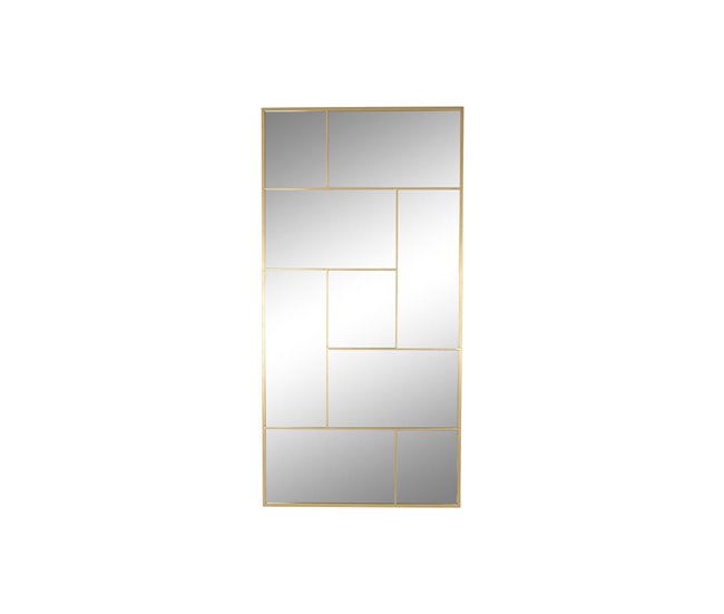 Espejo de pared Home ESPRIT Dorado 90 x 2 x 180 cm - Conforama Garantía De Devolución De Dinero