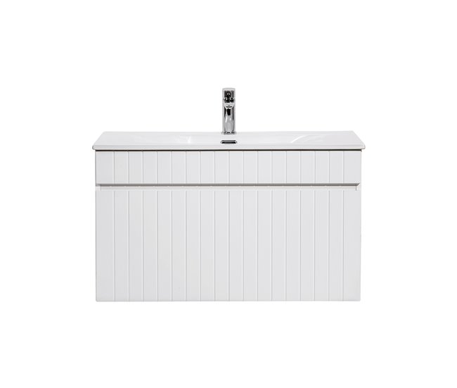 016ac3bbed678f58ba77e9f23a4d18ff520fab36_8c4e070d32ac4ad49f889badd3c36c06 Popular Mueble lavabo individual encastrado 80cm Zelie Blanco - Conforama