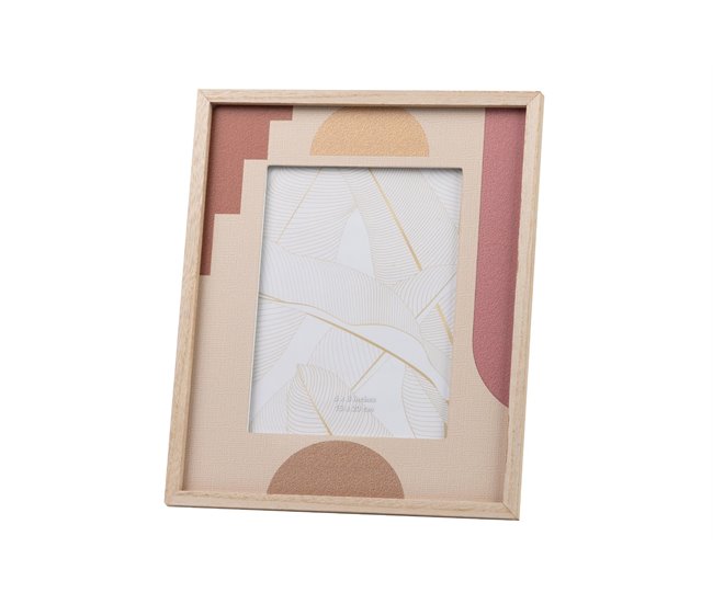 Novedad Portafotos Madera Etnico 15x20 Cm - Conforama