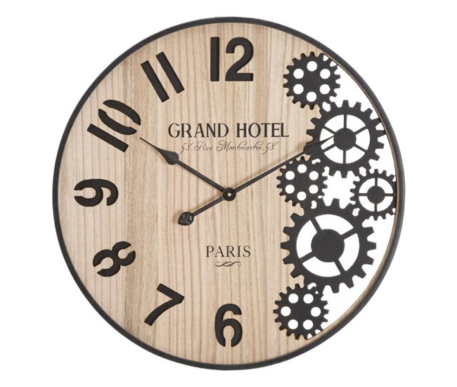 091f066730c719d1ef66d977eb4c7f3d2413c847_935e1f2f612542458a53a9e49784d4d5 Reloj de Pared MF255, Metal, Marrón - Conforama Mejor Precio