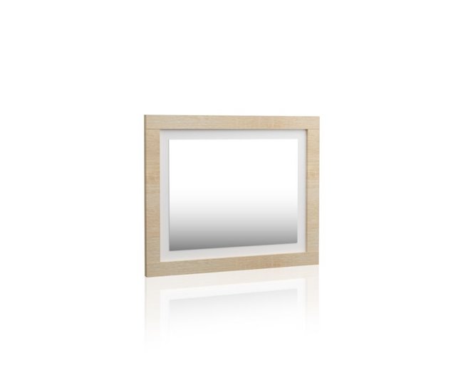 09e98786570105fdf47669ea1c6ae37265cfac3c_88be5cb8ce464ec2affd7cd76c241362 Ordena Ya Espejo rectangular Kira Cambria - Blanco 75 x 90 x 3,5 cm - Conforama