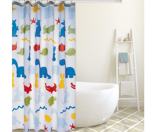 0d642c2084e965d69066df245a20bc27d7804c36_f3d29017f03f42b2b179d25df0dce560 Cortina De Baño Msv "Premium" Con Diseño De Zoo 180 X 200 Cm - Conforama Precio Económico