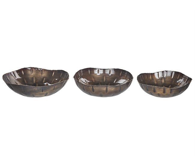 0d8dd0829f1c5cfc5a48d223185cf7d6addf8dad_9a1856e2ebac4d03a3c4f01df15e23bf Conjunto de 3 cuencos decorativos PINANG Metal Latón - Conforama Popular