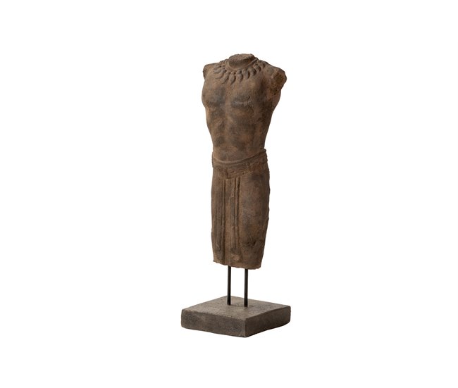 11309bdbb3718e1c1bd8deedb7a3e081a8815e22_6e9a1e8564ee4c19b2d101a740007c37 Figura Torso Hombre Piedra Marron 20x20x70 Cm - Conforama Solo Hoy