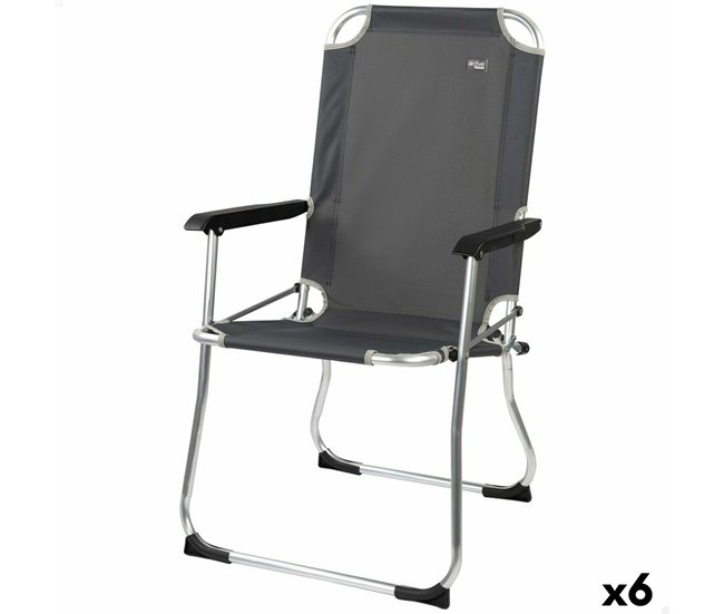 11d3bb5b53bd9c83e6294f0586cb6e1d5f49f559_48bff2e678204e3eb15058ca524ad251 Comprar En Línea Silla Plegable para Camping Aktive Gris oscuro 45 x 91 x 47 cm (6 Unidades) - Conforama