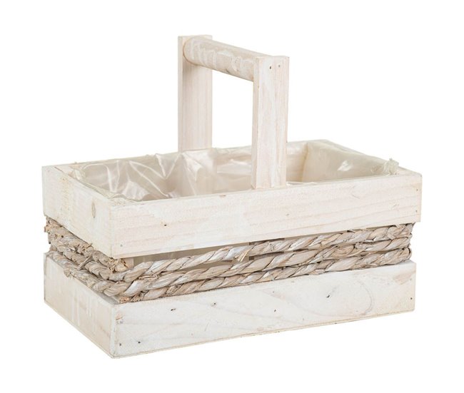 126bf3d505874aa4344c4e7bedbc0c2eb09e4846_91047df956d84792b19a23f0e18c4310 Ordena Ya Cesto de madera y cuerda blanco 25x15x11/20 - Conforama