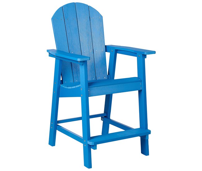 13e16c7b714da15090eb3cbe3c2aac3250088764_168aceeb42e94dd393501f0a945f7892 Silla de bar de jardín ADIRONDACK Material sintético Azul - Conforama Artesanal