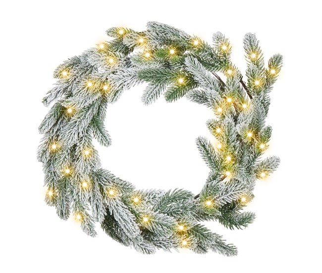 162ad09914424b557887becdbb3ab5b81a8f37bb_eb62d178dfe849b08c3e48b1c77a3dc0 Corona LED verde ⌀ 45 cm ALBINI - Conforama Descuento