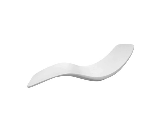 Profesional Chaise Longue Antares Tumbona De Fibra De Vidrio, De Lujo, Con Una Excelente Relación Calidad-precio. Fabricado En Fibra De Vidrio, Muy Resistente a Los Rayos Uv. Esto Permite Un Uso Intensivo En Entornos Exteriores y En Todas Las Actividades Al Aire Libr - Conforama