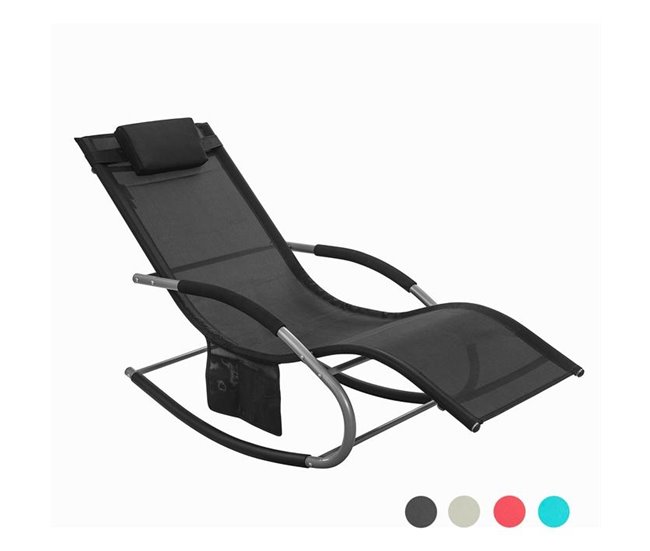 219eabe3168a8fe8ad7ce5f71300f4e4c3d55c9a_3f22841a894e4890b0b7261b898ef1ad Moderno SoBuy Muebles de Jardin Mecedora Silla Tumbona de Exterior OGS28-MI - Conforama