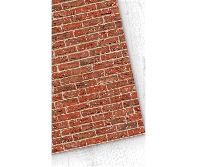 22eeabe94111e690813c1fc9aa97ac75cf2354a6_401ef8c5c07c4982a925d6cc473d31cf Papel pintado Painted Brick PaintedBrick - Rojo - 1 rollo 55 x 300 cm - Conforama Oferta Limitada