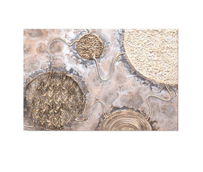 Original Tapa contador artesanal Universo Universo Oro 50 x 36 x 6 cm - Conforama
