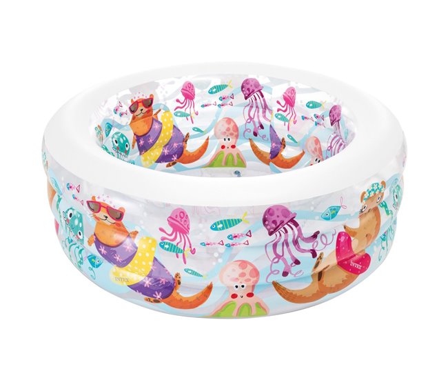 Piscina hinchable INTEX acuario 152x56cm - 360 litros - Conforama Precio Reducido