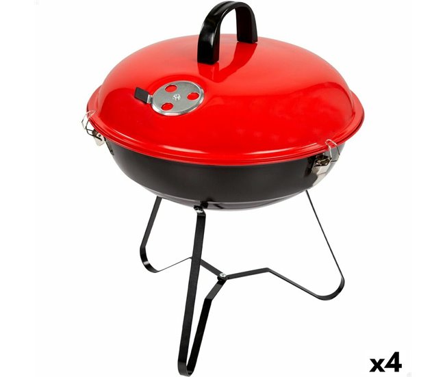 276d3b0d4a1475967e70be840c2b46921c5bf238_3f009e6c2ae94f3e9b3051204b5f307c Oferta Barbacoa Portátil Aktive Rojo Metal esmaltado Ø 36 cm 36 x 44 x 36 cm (4 Unidades) - Conforama