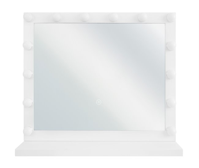Espejo de tocador LED BEAUVOIR Negro - Conforama Precio De Oferta