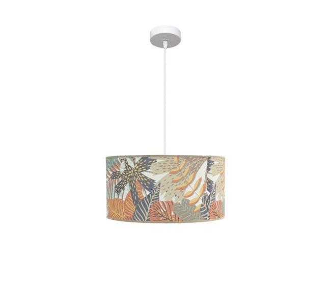 Promoción lampara de techo metal color blanco serie etiopia 40cm - Conforama