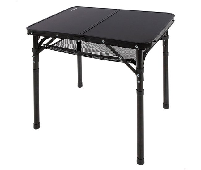 31b2b3106e253cd8982b1cd16f16408a1f77a3c8_0a9bf310c00b4f2fbdeff2633a1ea1f1 Aktive Mesa plegable camping maletín pequeña, ajustable en altura y antideslizante negra c/red - Conforama Barato