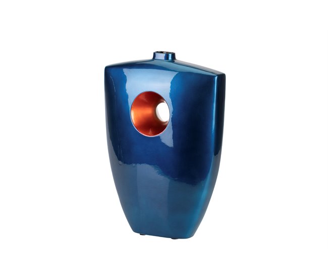 3438a8462b0904482b70f150b623ce774f695857_e88be216574246939d5f448f2e5f7935 Florero Ceramica Lacada Azul Naranja 27x12x38 Cm - Conforama Solo Hoy