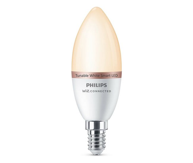 34a1f7d5d9bdf05568f83de042799acc58c737d7_659bd129ee4a4ee2b699a367203bee2c Entrega Rápida Bombilla LED Philips Wiz 4,9 W E14 470 lm (6500 K) - Conforama