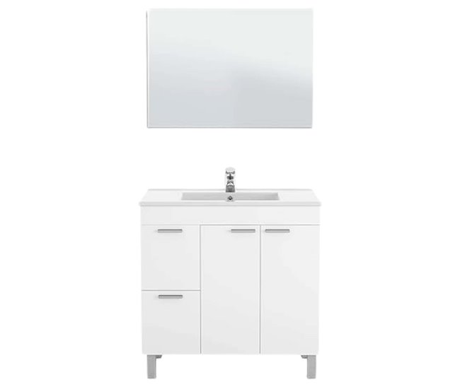 34fe45d5c731d64b2b38df06f80d9659008b73ed_47f5adecc59d4a1893496b7c6cd99cb5 Pack Mobiliario Baño Mueble Con Lavamanos Cerámico Y Columna Color Blanco Brillo - Conforama Profesional