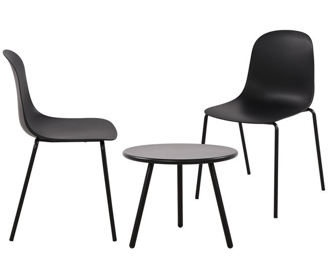 3751a2b9bf0213068b4b00a2b1f0be3d04c0a4ec_eb8b7f3ebecd4b6f93b69a5f7a65ad96 Nuevo Modelo Suite de 2 plazas Mindin Plástico Negro 60X166X85 cm - Conforama
