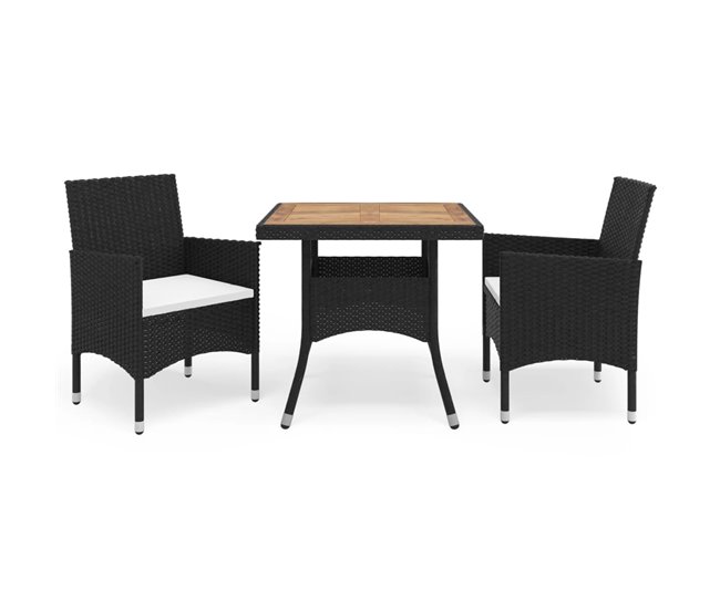 3a07cb7db233d5cc56f28937b1584c1cc0f914ab_0f7ff8824eb742b5b52c9b39b42e0acb Muebles de jardín 3 piezas ratán sintético negro y acacia - Conforama Edición Limitada