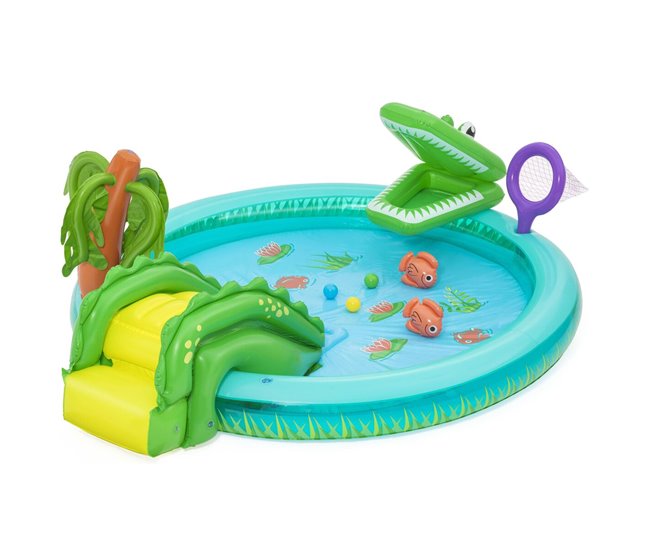 3a6328c9c55067e3c9088fb29b93d669598aae85_3459fc5f35314574bd3f9bd7b1ee4916 Bestway Piscina Hinchable Parque de Juegos Cocodrilo 224x181x72 cm +2 Años Jardin 53166 - Conforama Alta Calidad