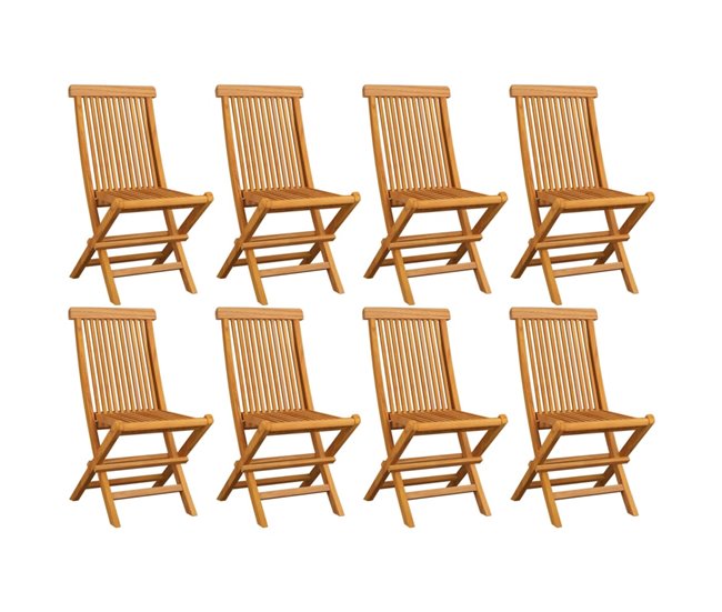 3c14c4cddd3063f8bf984b8a57d635d93030c56c_2d6044aa3c7e41e293716afff341854b Sillas de jardin plegables 8 unidades madera maciza de teca - Conforama Envío Inmediato