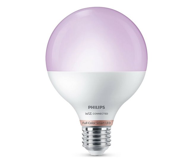 3f53a32672f93c3a9b07f85e0d8122004cb57cf7_9dc7fb0d5ae14f8e9de5bef0c8d489fa Gran Oferta Bombilla LED Philips Wiz G95 Smart E27 11 W 1055 lm - Conforama