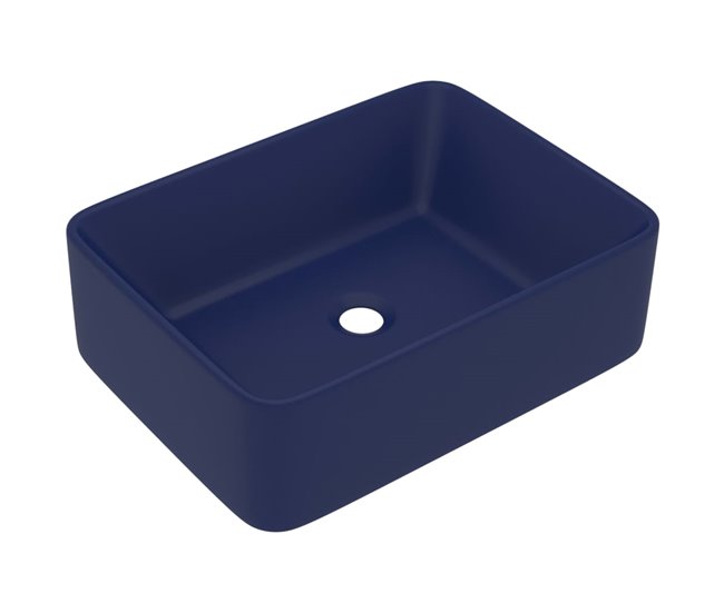 40f202e13203db33c7f575e796c26a65a244c50a_68ec4313ef734e6e9299e4b670cb32b6 Original Lavabo - Lavamanos de lujo de cerámica crema mate 41x30x12 cm - Conforama