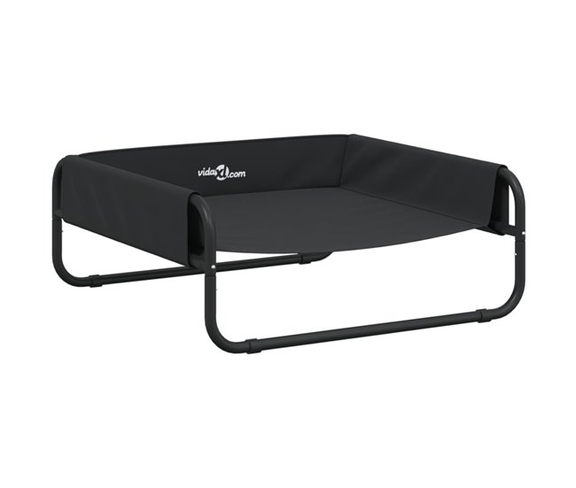 vidaXL Cama elevada para perros tela oxford y acero gris antracita - Conforama Certificado