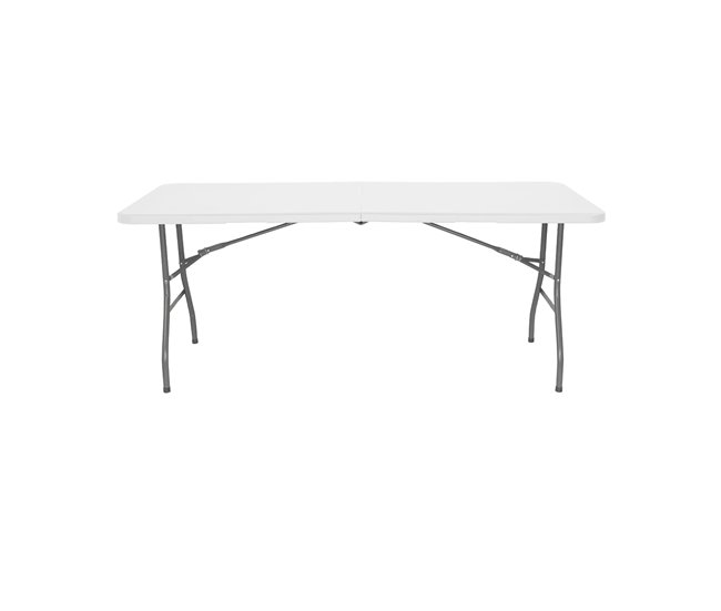 45388dc357f1f3eb4fc154ef81ffb2bc667f0661_114860_01_FRENTE_CATERING Premium Mesa multiusos CATERING plegable 180x74cm HDPE blanco - Conforama