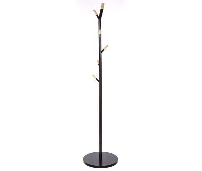 Solo Hoy Perchero De Pie Metal Color Negro 6 Colgadores 176 cm - Conforama