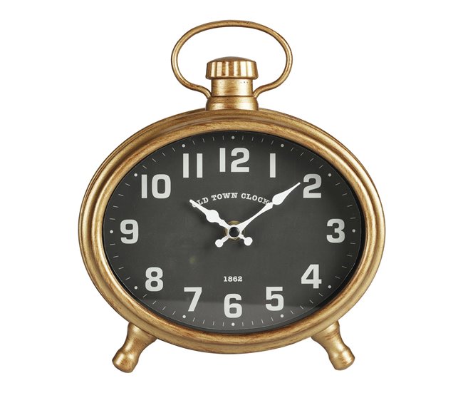 4663938dbe96c86bacddae989401026bb617aeb0_7f22a9d3baf4481a8c000e264c4af93a Well Home Reloj de pared ovalado 21x23,5x4,8cm - Conforama Devolución Gratuita