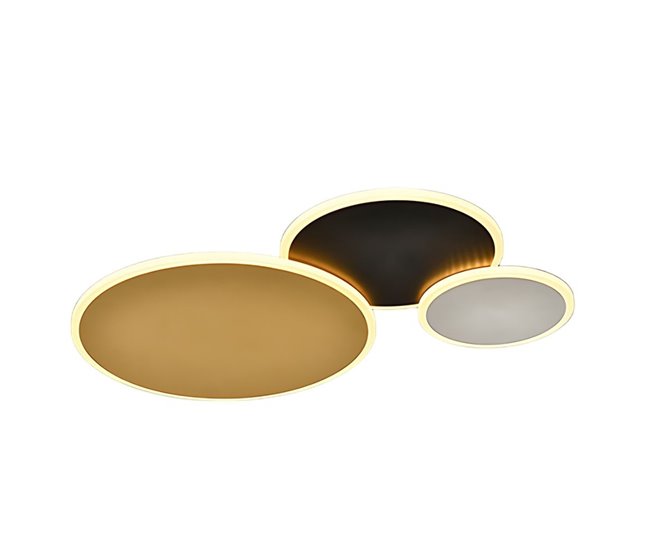 482ded0c1deabcc552fd94a03c8c242b632ef97e_99b1f732ee5048039ebce286b0e81e99 Moderno lampara plafon aluminio color multicolor serie umbra 63cm - Conforama