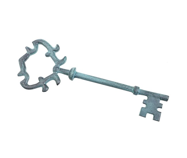 4b49247fb2722e8e3f681b17d785f6318a5ebd64_75fc2811763e463fa61dafdd23309db8 Llave de metal azul 7,5x2x21 - Conforama Descuento