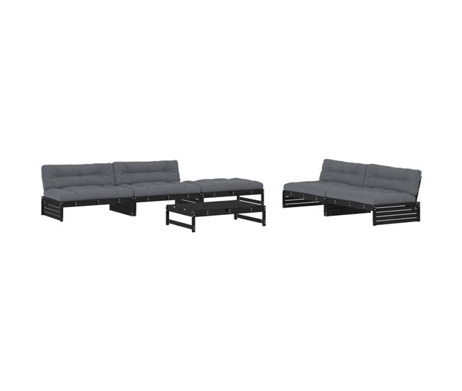 4fc7bfbb090fe51f9cfbb20ba250829a53d10dc1_9bd9e6b696a648d18069e431a63c36b3 Juego de muebles de jardin 6 piezas y cojines madera maciza - Conforama Liquidación