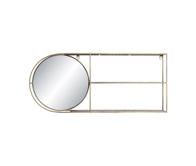 509b167f226ca7802c21c1231025593b2da38937_a9fe1abf9a6b4cc2a9b2106cdbb558f4 Espejo de pared DKD Home Decor Espejo Dorado Metal Moderno (80 x 13 x 35 cm) - Conforama Liquidación