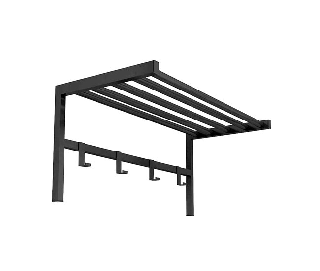 510439d670117abfc9c72517ffeb1fdfbbfe2f24_86c30cf37af94ff696518a7852200b33 Profesional Perchero De Metal 33X69X34 Negro - Conforama