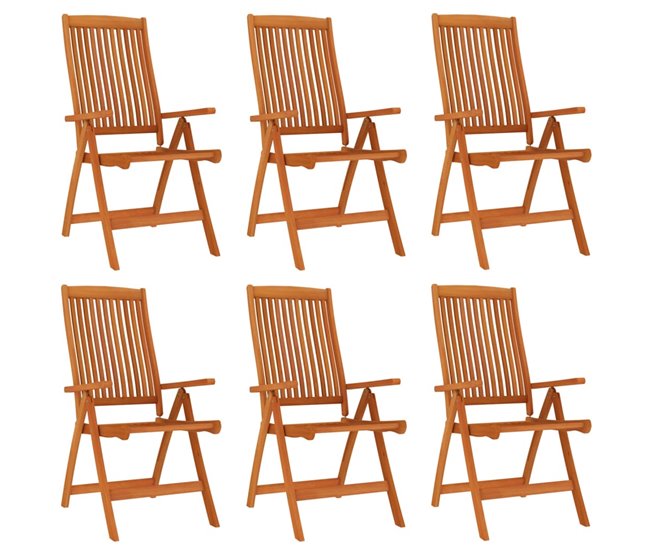 51503a8407031b918471f17b360996671a37191f_b4a2e2cff5c141d68a9c78eb760bf22c Moderno Sillas de jardin plegables 6 unidades madera maciza de eucalipto - Conforama