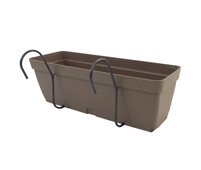 Edición Limitada Jardinera 40 cm con soporte de fijación curvo - Conforama