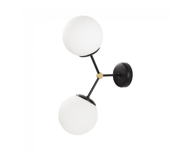 5cb8cf8cb2210e46ab7aee4272bbf21c2a5b221b_7dd2819a3b544d58952ee8db1805c4de Aplique de pared Mulen (2 luces) Metal Nórdico - Conforama Premium