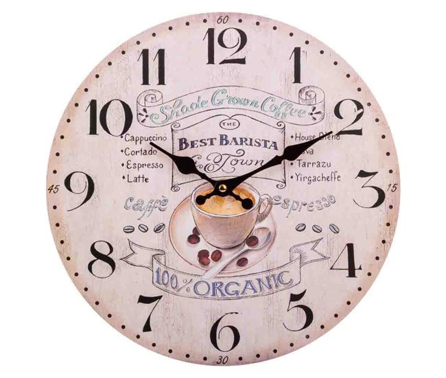 5ee852e68052ac86622ec5e17eb2d0a5ab07325f_ade381d2c43f400d997843705a5c3080 Novedad Reloj de pared de madera - Conforama