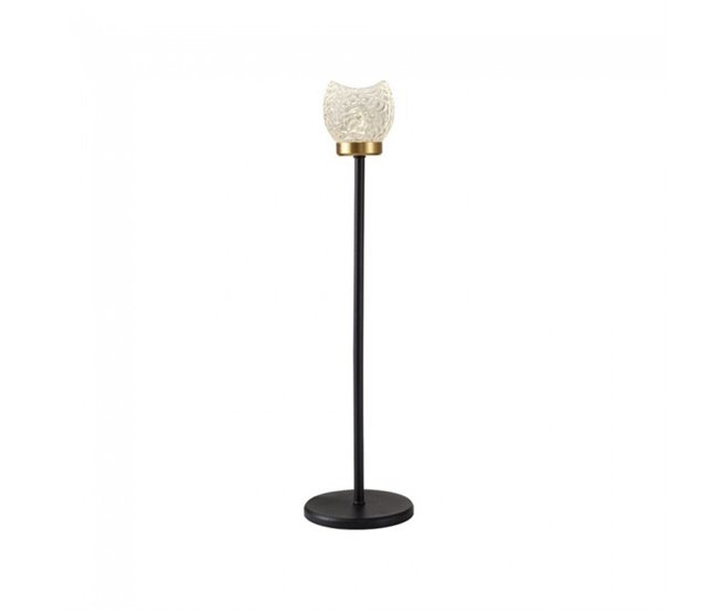 6cf49e00c139ff7aaf1e7a80a9b9f1b32c434cc5_ec71fd9b86204a6e9f6fd3dfcb0b9a40 Lámpara de sobremesa LED Fany (5W) Aluminio - Cristal - Hierro Moderno - Conforama Últimas Unidades