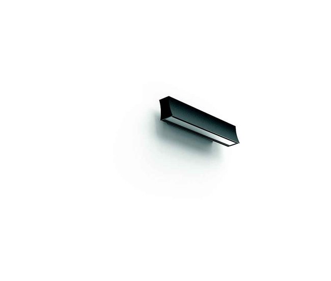 71239e10a076f136faec03d7622faa02d54ad485_ca595a16ed7641db8224e151da55d023 Exclusivo aplique de pared aluminio color negro serie hanok 40cm - Conforama