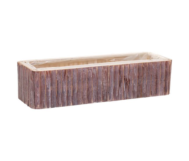 775b8a0c8f0a5524024bffd7341c99e4967f9a25_64275b8093b54e21b8e0d9875e713490 Cesto Rectangular de madera gris 45.5x14.5x11 - Conforama Compra Ahora