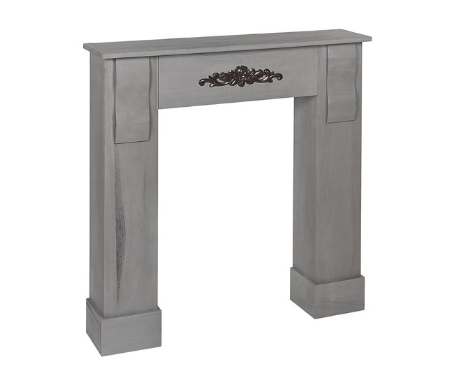7ce3126726bf29f28ca6b3250abb07adbb05863a_428aed70b13e4b76a9fe1ef3a41973b8 Marco para chimenea MANDRE Gris - Conforama Última Versión