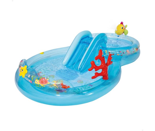7d58ed6b24527c045d316809a6a7a6f8f8c87d13_b1d28754462f49139ae9dc388ca14c53 Centro de juegos hinchable agua bajo el mar c/difusor, tobogán y estrella de mar INTEX - Conforama De Moda