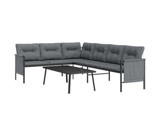 8253be90438f429aba6d2e4bb60b69c9401f6153_dba4278960ad42a88f0c96f987a709d7 Compra Hoy Muebles de jardín muebles de exterior juego de muebles 2 piezas acero antracita 02_0015880 - Conforama