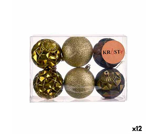 86fb9ce50815023e36f2a965f3747a3367693db3_c7afe65d3ab1451db37b876a6a4b8b06 Set de Bolas de Navidad Ø 7 cm Verde PVC (12 Unidades) - Conforama Disponible Ahora